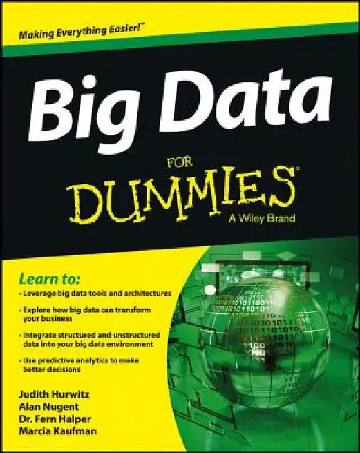 Big Data for Dummies by Judith Hurwitz