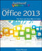 Teach Yourself Visually Office 2013 by Elaine Marmel