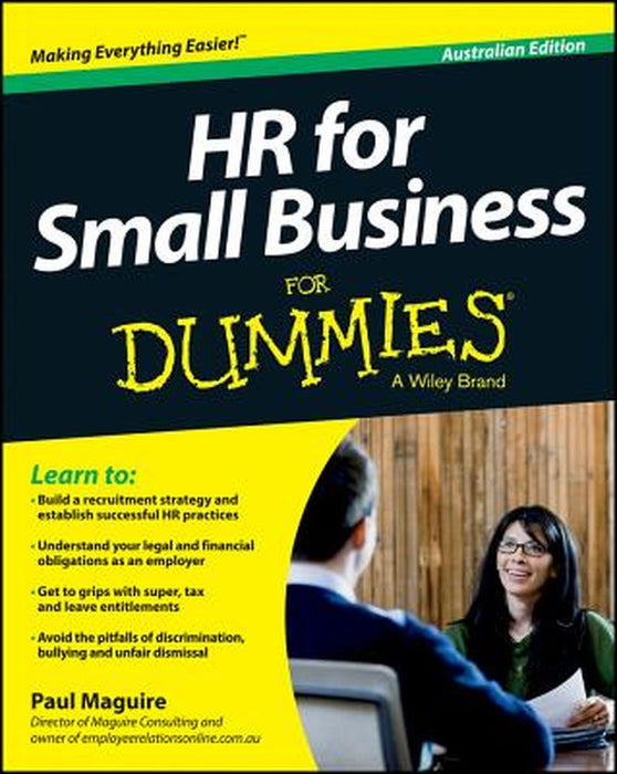 HR for Small Business for Dummies - Australia by Paul Maguire