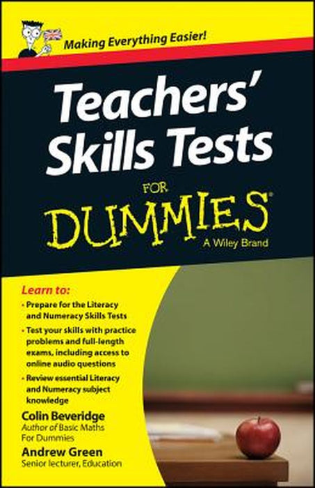 Teacher's Skills Tests for Dummies by Colin Beveridge