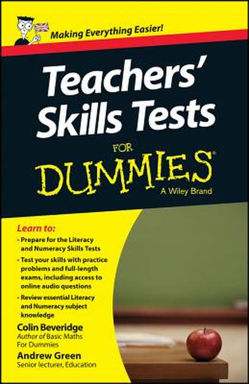 Teacher's Skills Tests for Dummies by Colin Beveridge