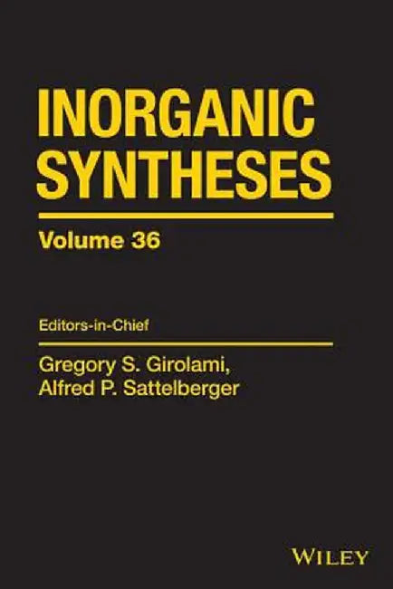 Inorganic Syntheses by Gregory S. Girolami