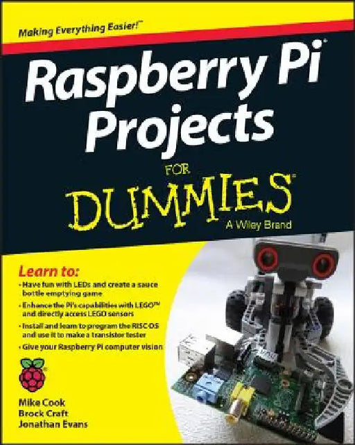 Raspberry Pi Projects for Dummies by Mike Cook