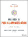 Handbook of Public Administration by James L. Perry