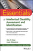 Essentials of Intellectual Disability Assessment and Identification by Alan W. Brue