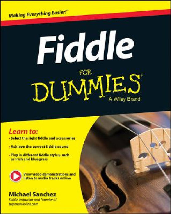 Fiddle for Dummies, Book + Online Video and Audio Instruction