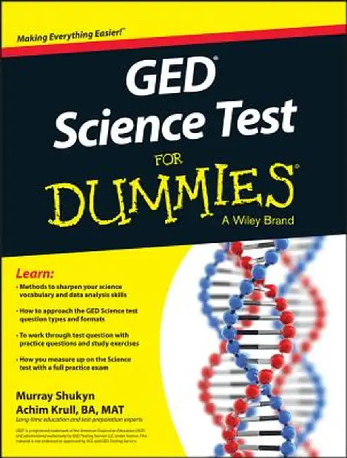GED Science for Dummies by Murray Shukyn