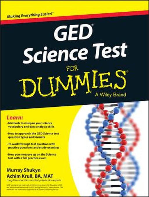 GED Science for Dummies by Murray Shukyn