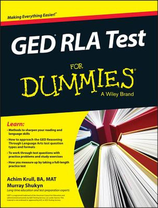 GED Rla for Dummies by Achim K. Krull