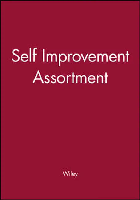 Self Improvement Assortment, 3 Book Set by Wiley