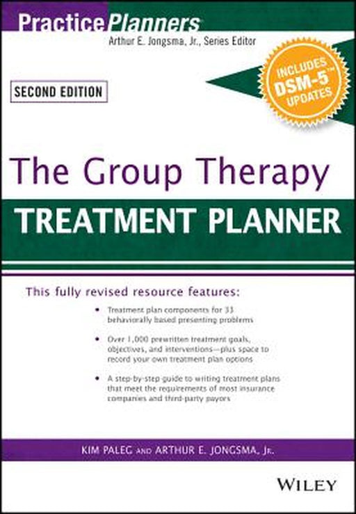 The Group Therapy Treatment Planner, with Dsm-5 Updates by Arthur E. Jongsma