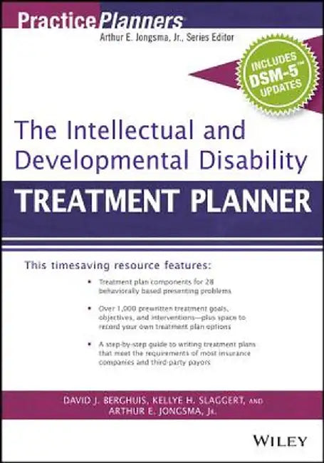 The Intellectual and Developmental Disability Treatment Planner, with Dsm 5 Updates by Arthur E. Jongsma