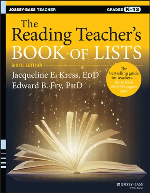 The Reading Teacher's Book of Lists by Jacqueline E. Kress