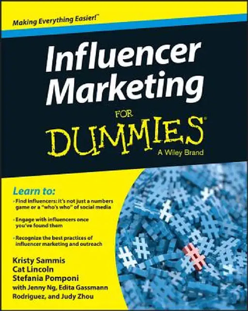 Influencer Marketing for Dummies by Kristy Sammis