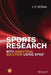 Sports Research with Analytical Solution Using SPSS by J. P. Verma