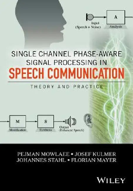 Single Channel Phase-Aware Signal Processing in Speech Communication: Theory and Practice by Pejman Mowlaee