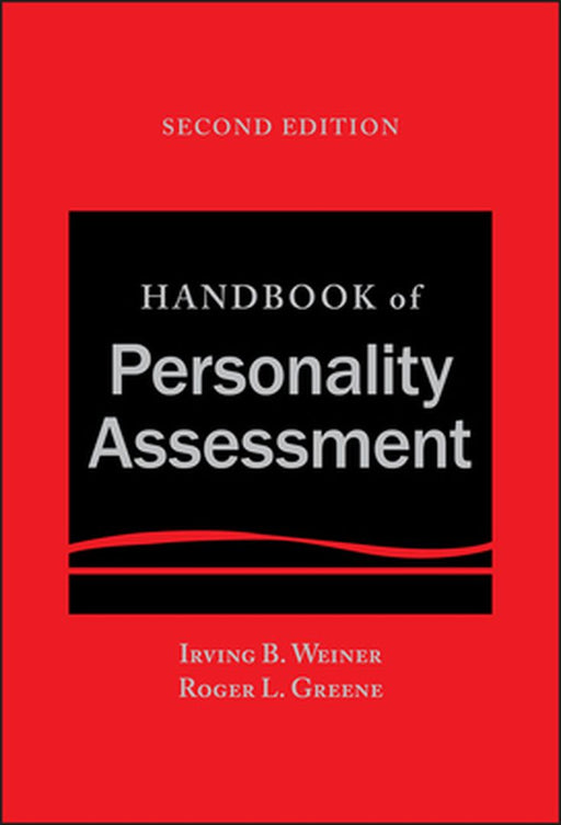 Handbook of Personality Assessment by Irving B. Weiner