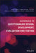 Advances in Questionnaire Design, Development, Evaluation and Testing by Paul C. Beatty