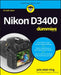 Nikon D3400 for Dummies by Julie Adair King