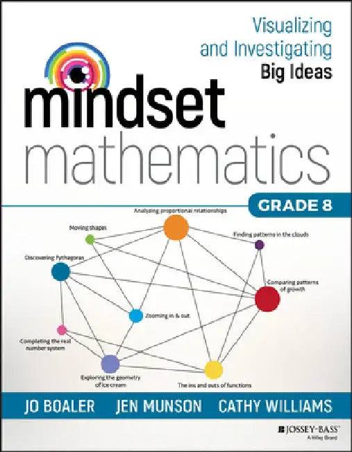 Mindset Mathematics: Visualizing and Investigating Big Ideas, Grade 8 by Jo Boaler