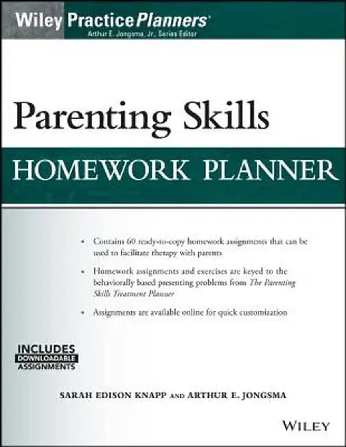Parenting Skills Homework Planner (W/ Download) by Sarah Edison Knapp