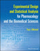 Experimental Design and Statistical Analysis for Pharmacologists by Paul J. Mitchell