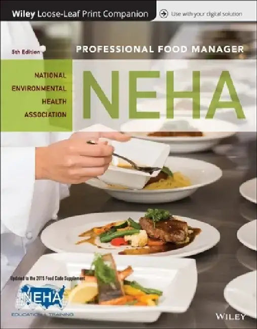 Professional Food Manager, 5th Edition by National Environmental Health Association