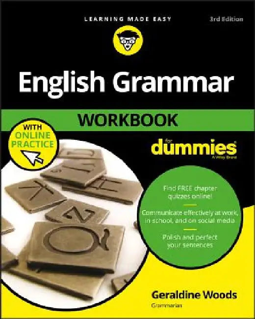 English Grammar Workbook for Dummies, with Online Practice by Geraldine Woods