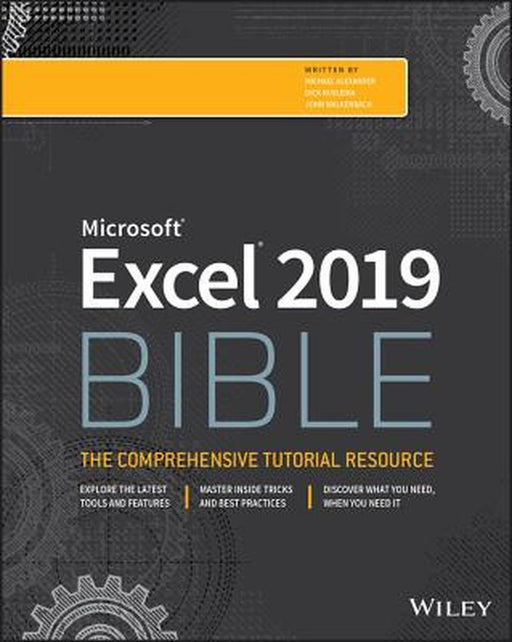 Excel 2019 Bible by Michael Alexander