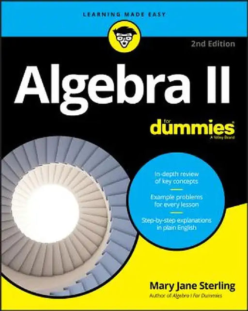 Algebra II for Dummies by Mary Jane Sterling