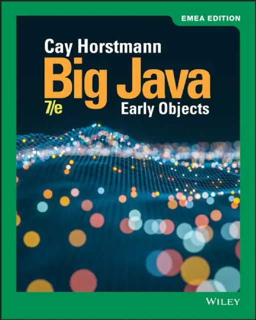Big Java by Cay S. (San Jose State University) Horstmann