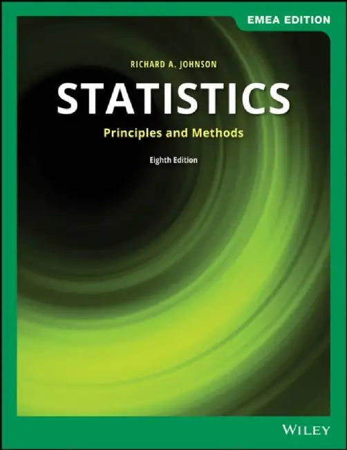 Statistics by Richard A. (University of Wisconsin, Madison) Johnson