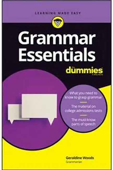 Grammar Essentials For Dummies by Woods