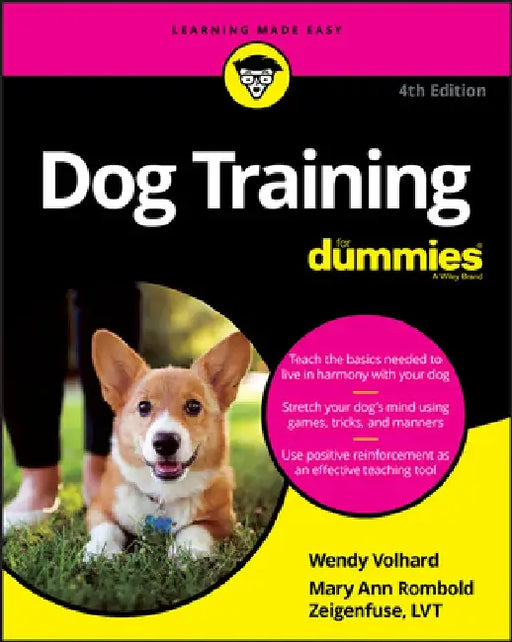 Dog Training for Dummies by Wendy Volhard