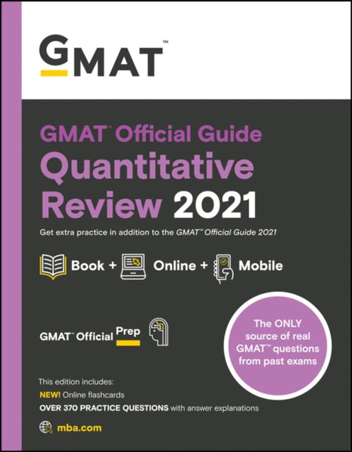 GMAT Quant Review 2021 Test Bank by Gmac (Graduate Management Admission Coun