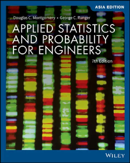 Applied Statistics And Probability For Engineers by Douglas Montgomery