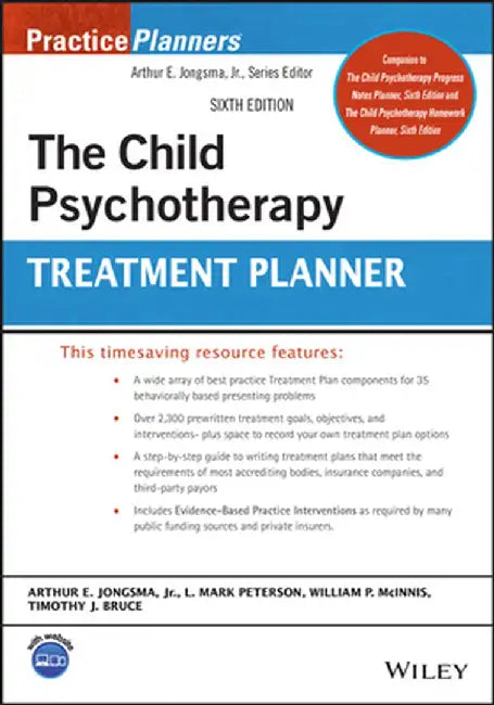 The Child Psychotherapy Treatment Planner by Berghuis, David J.