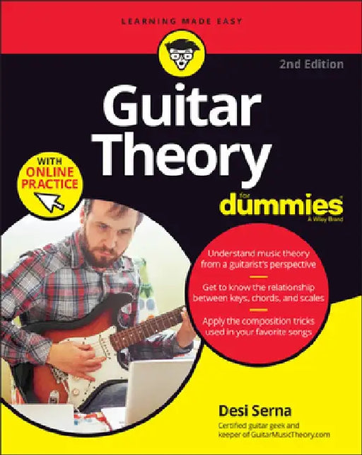 Guitar Theory for Dummies with Online Practice by Desi Serna