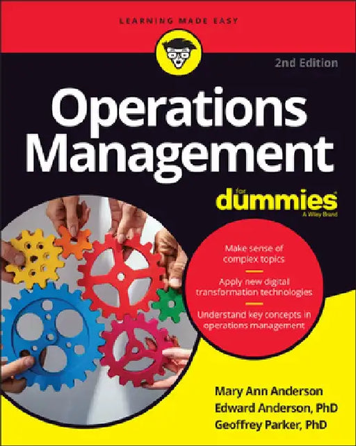 Operations Management for Dummies by Mary Ann Anderson