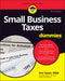 Small Business Taxes for Dummies by Eric Tyson