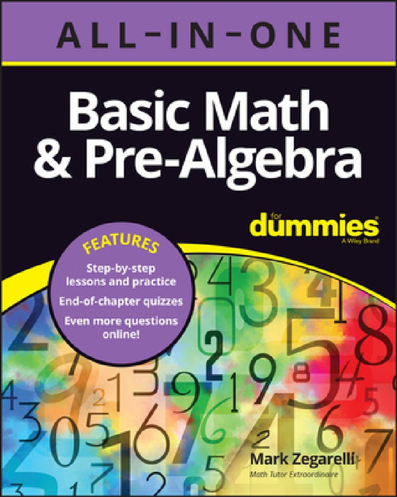 Basic Math & Pre-Algebra Aio for Dummies