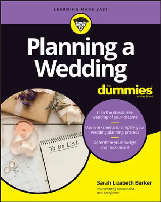 Planning a Wedding for Dummies by Sarah Barker