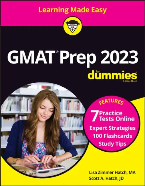 Gmat Prep 2023 For Dummies With Online by Hatch