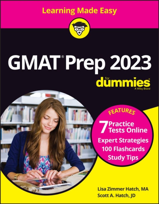Gmat Prep 2023 For Dummies With Online by Hatch