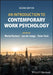 An Introduction to Contemporary Work Psychology by Maria C. W. Peeters