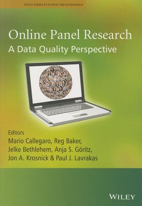 Online Panel Research: A Data Quality Perspective by Mario Callegaro
