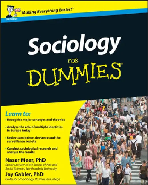 Sociology for Dummies by Nasar Meer