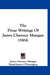 The Prose Writings Of James Clarence Mangan (1904) by James Clarence Mangan, David James O'Donoghue, Lionel Pigot Johnson