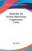 Methodus Ad Facilem Historiarum Cognitionem (1591) by Jean Bodin