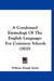 A Condensed Etymology Of The English Language: For Common Schools (1870) by William Waugh Smith